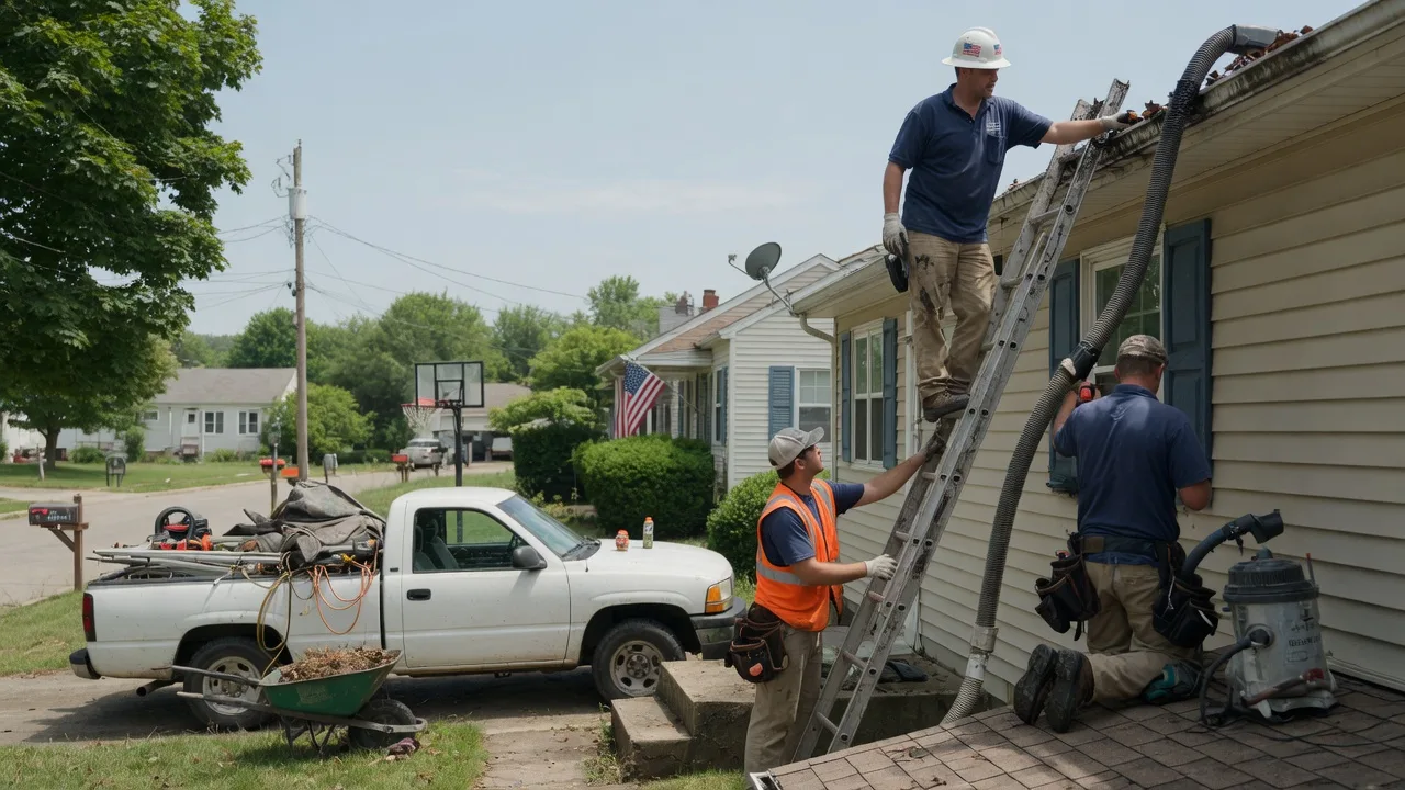 Gutter Installation in Saint Bernice, IN near me